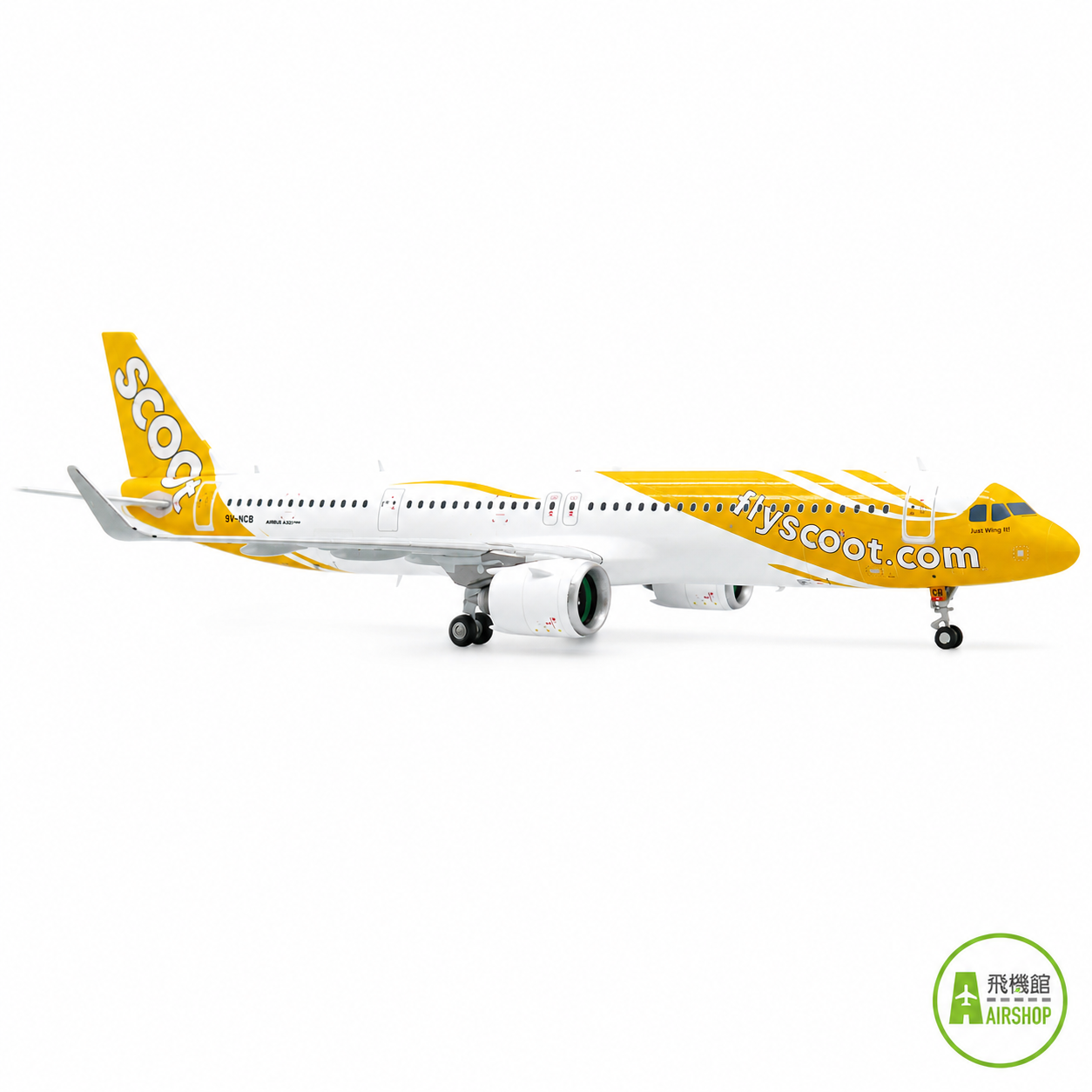 JC wings 1/200 酷航 A321neo 9V-NCB 標準塗裝