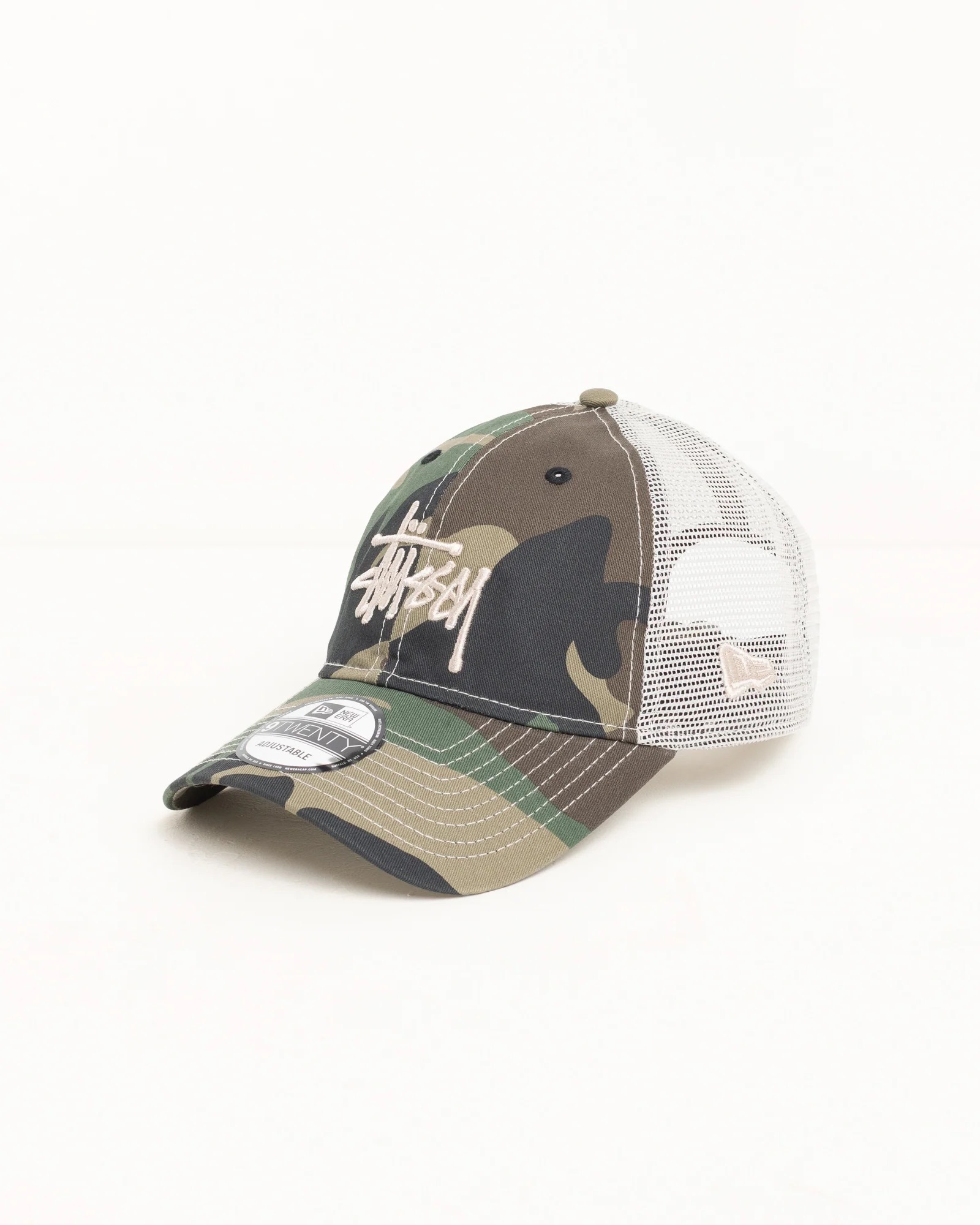 STUSSY NEW ERA 9TWENTY 卡車司機帽網帽BASIC TRUCKER