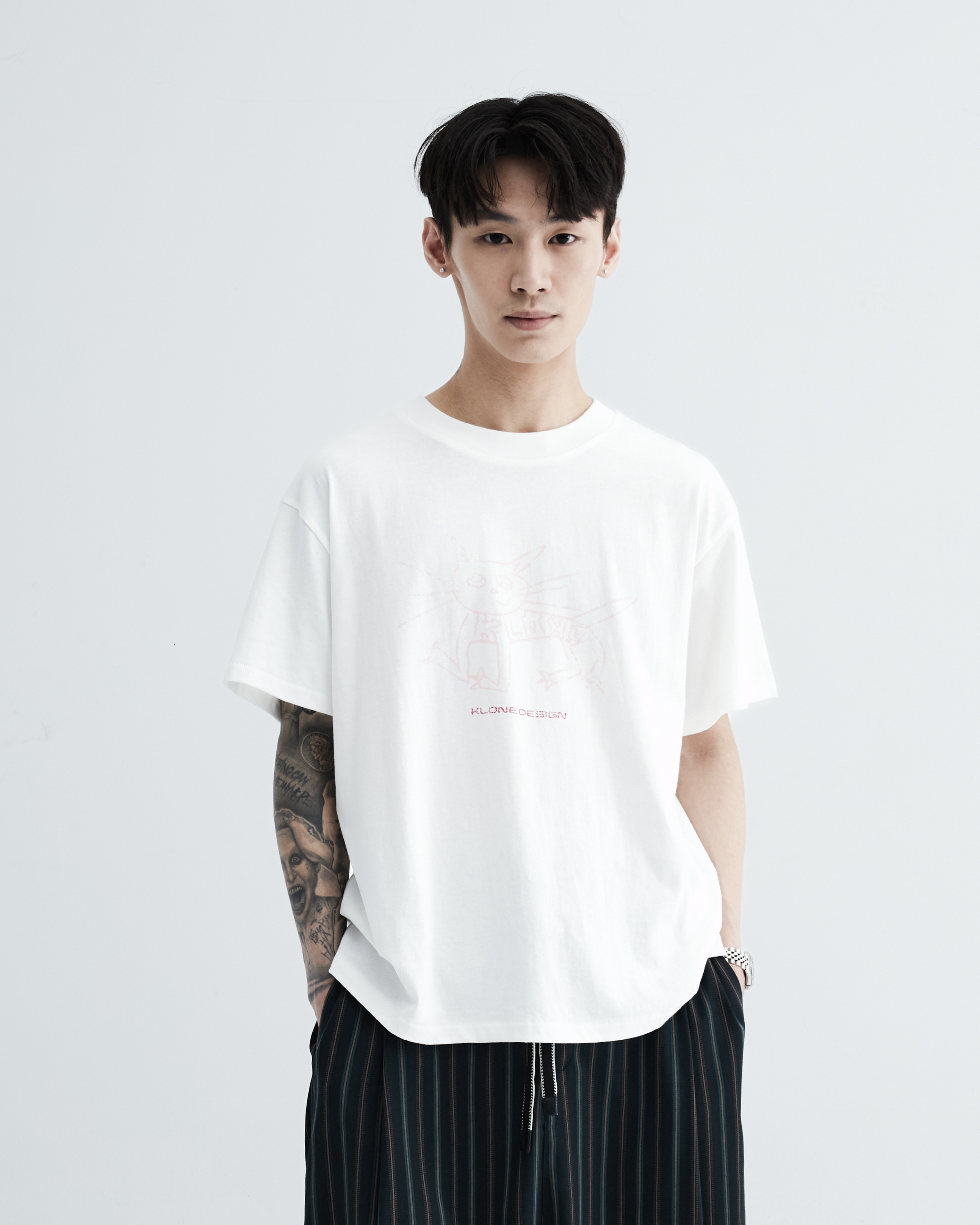 KLONE Cat Tee 經典 貓 印花 短T 短袖