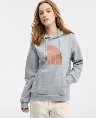 【預購】THE NORTH FACE  H052219 女裝大 Logo 連帽衛衣（灰色）
