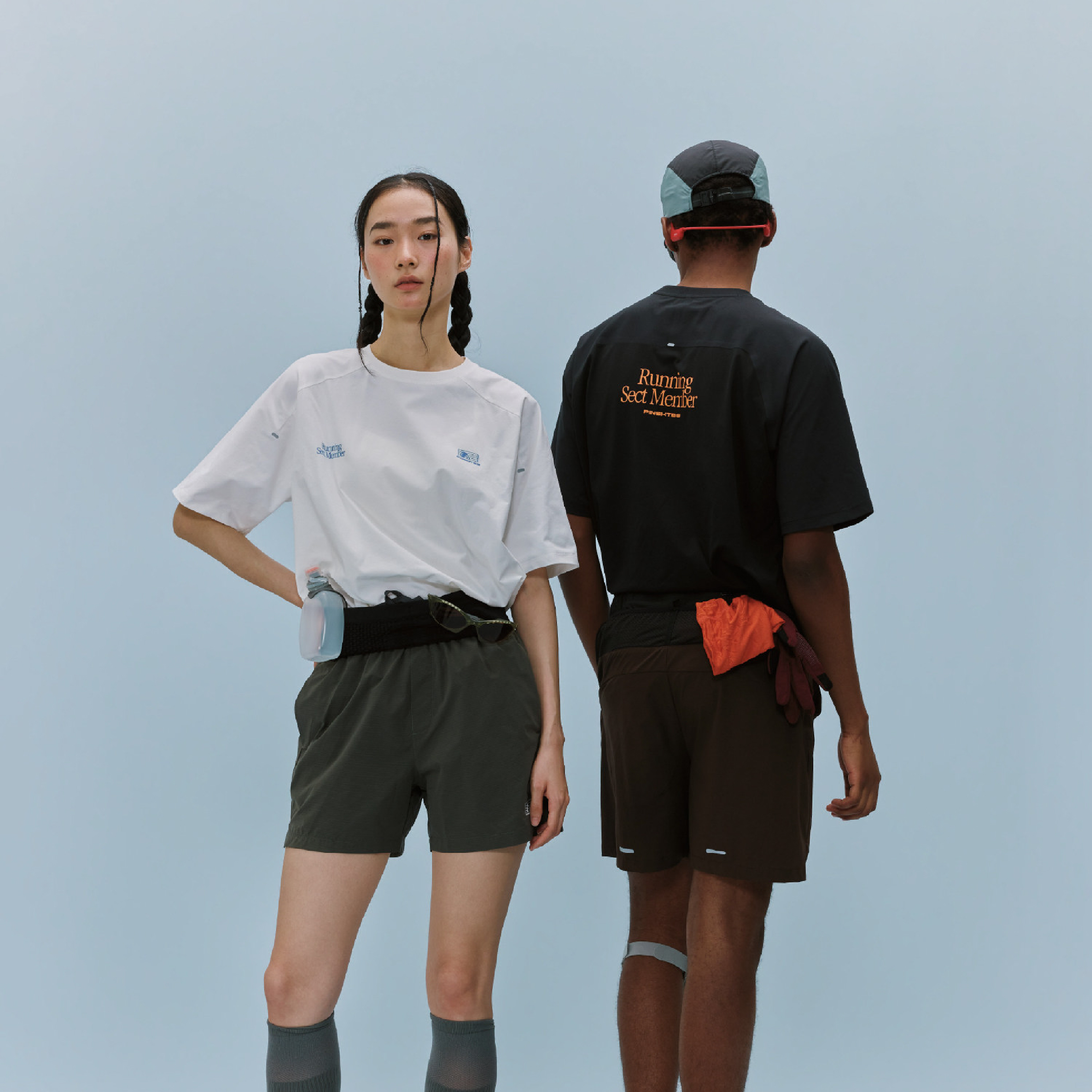 PIN SKTBS Patchwork Tee 拼接網眼速乾 印花短Tee [P-T4426]