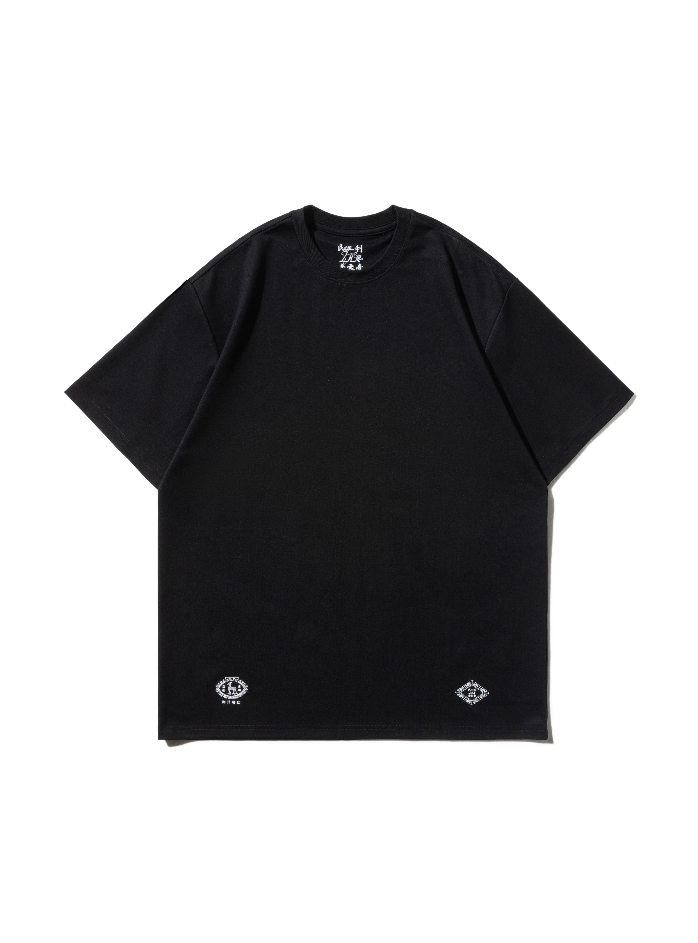 LKM SINGLETS ST // BLK (2 PCS)