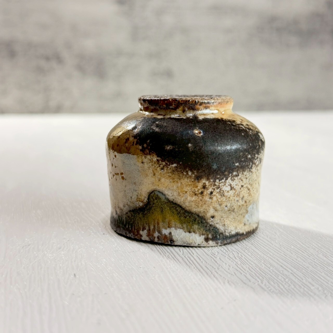 山嵐志野柴燒杯
