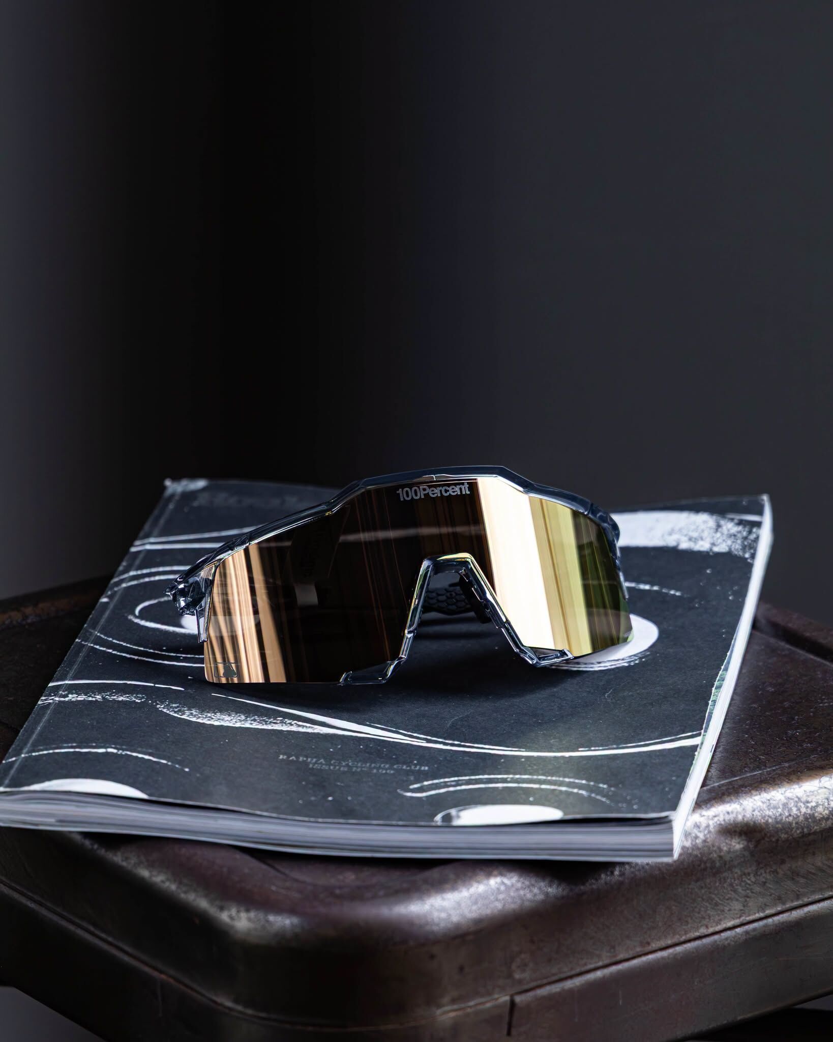 【100%】×  MLB 聯名版  太陽眼鏡  SPEEDCRAFT  MLB TRANS GREY 24K GOLD