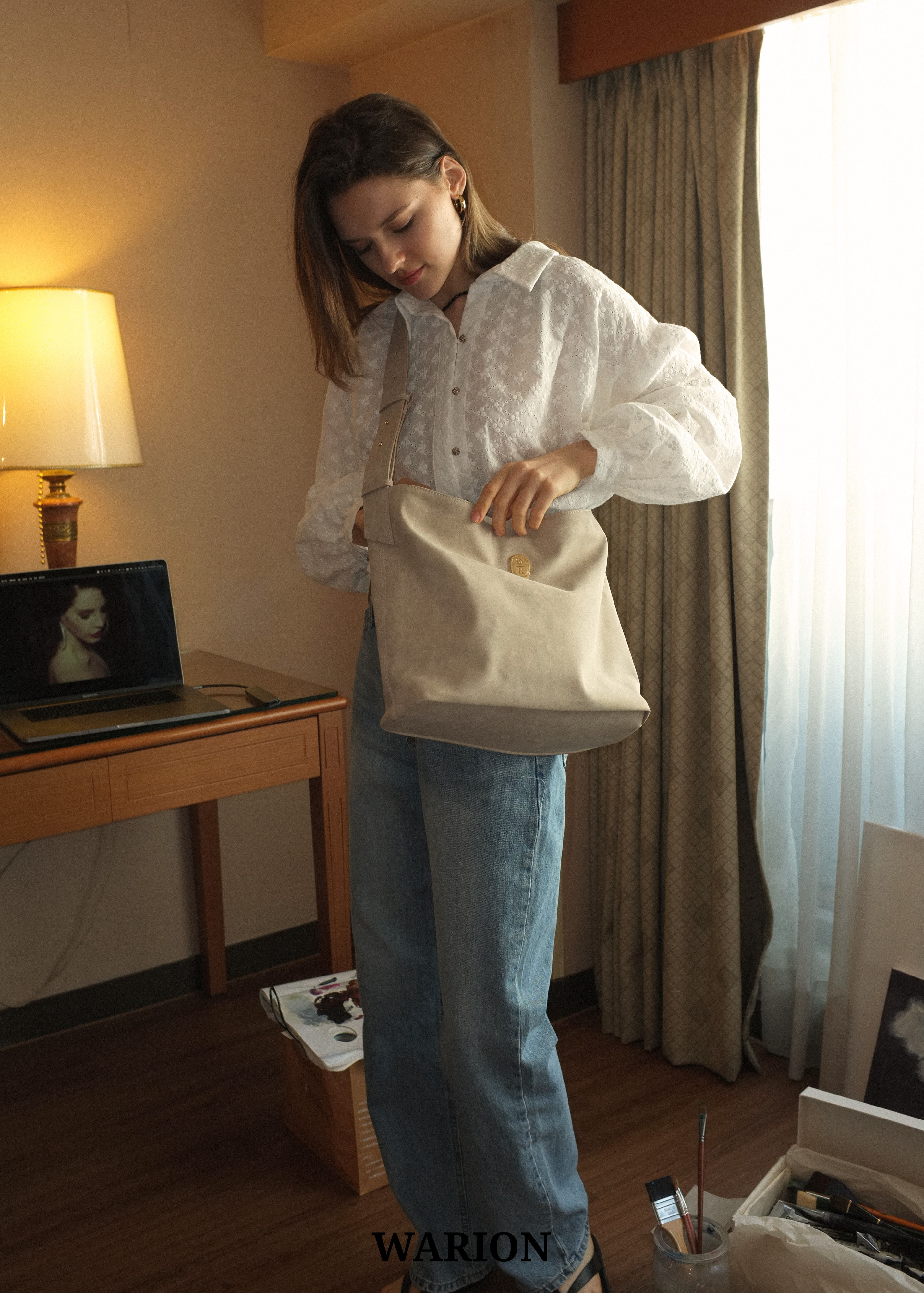 Margot Tote - Oat (1st)