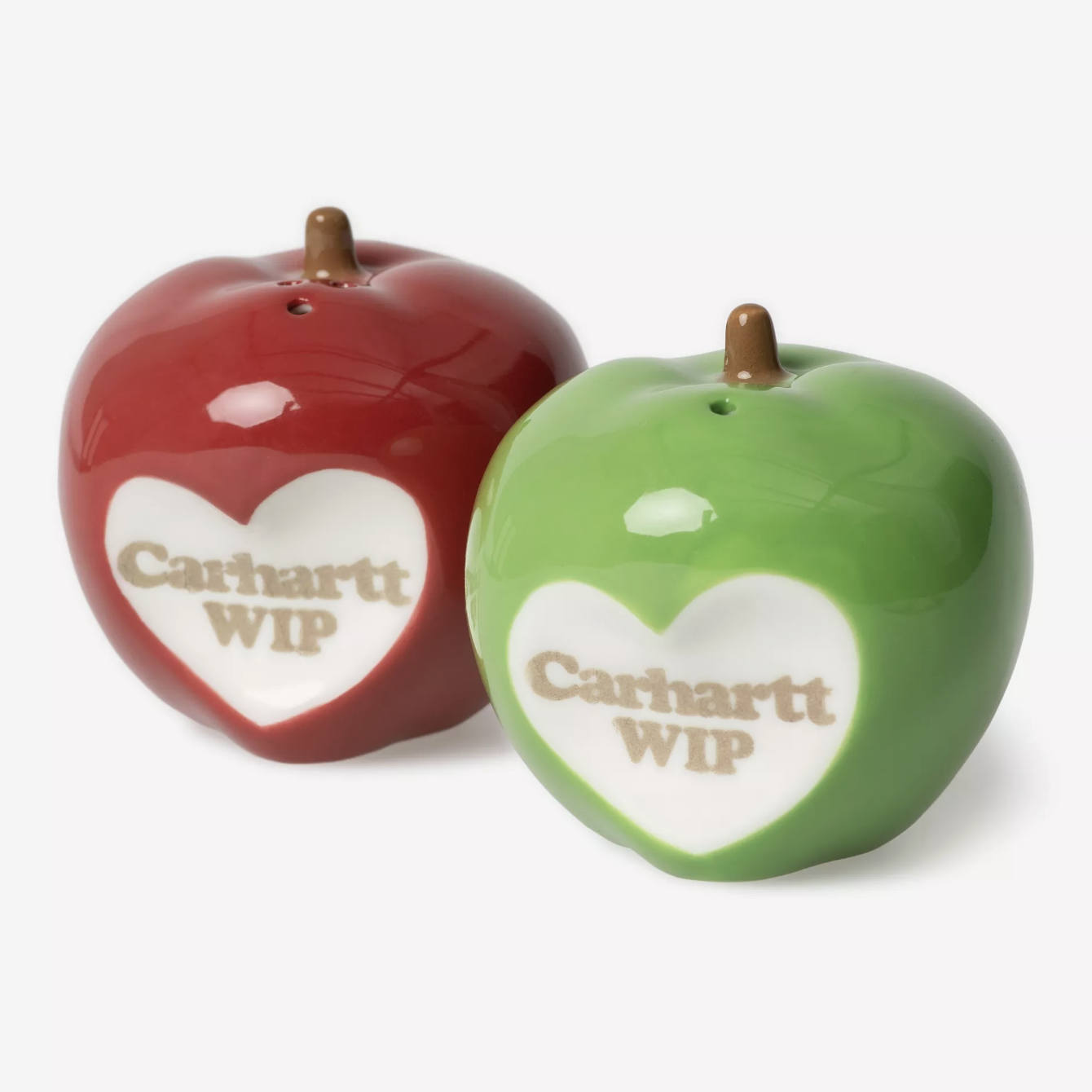 -(C015)-CARHARTT WIP SPOILED SALT AND PEPPER SHAKERS 蘋果造型 胡椒罐 鹽罐 -I036424