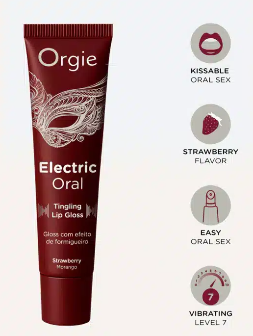 Orgie Electric Oral 口交專用震感凝露 棉花糖口味 10ml