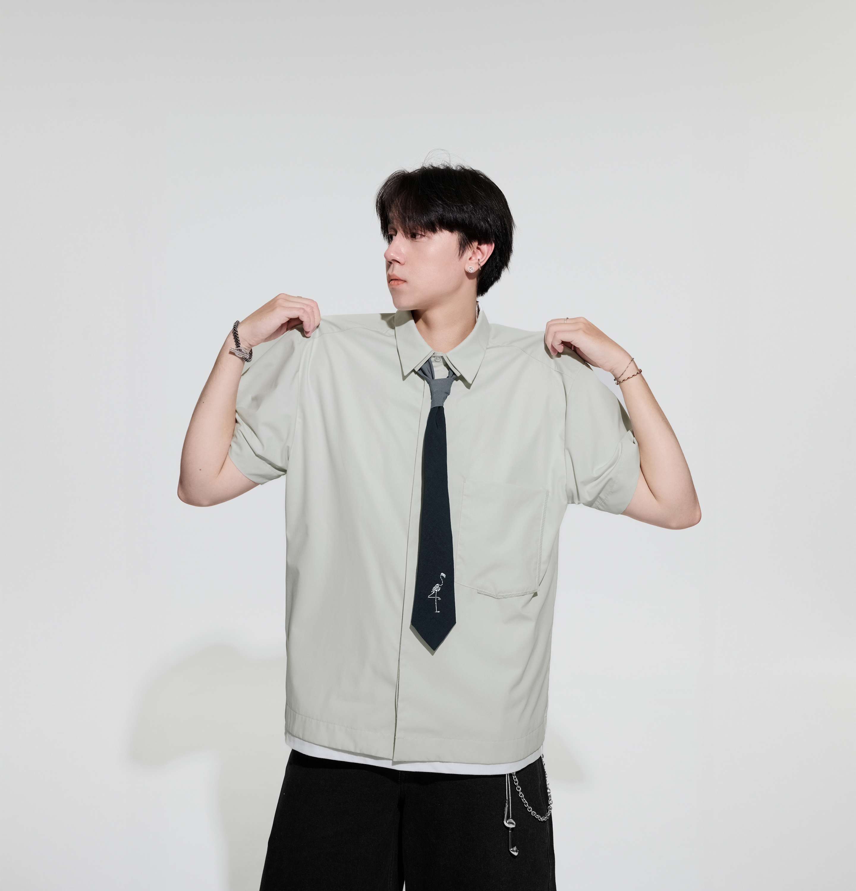 MELSIGN - Work Mode Shirt - L-Gray