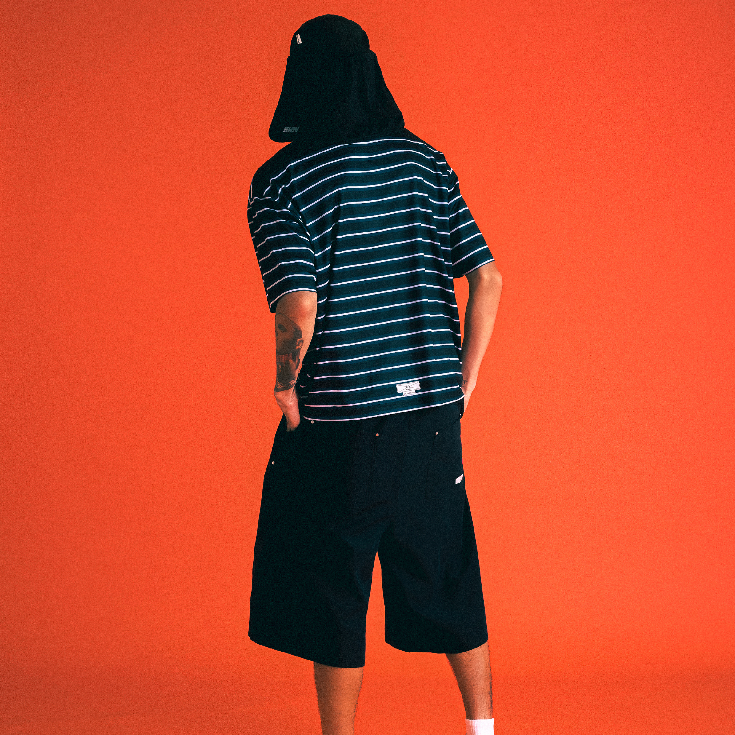 Wall Of Sound "ANA" Stripe Lab-Jersey Tee