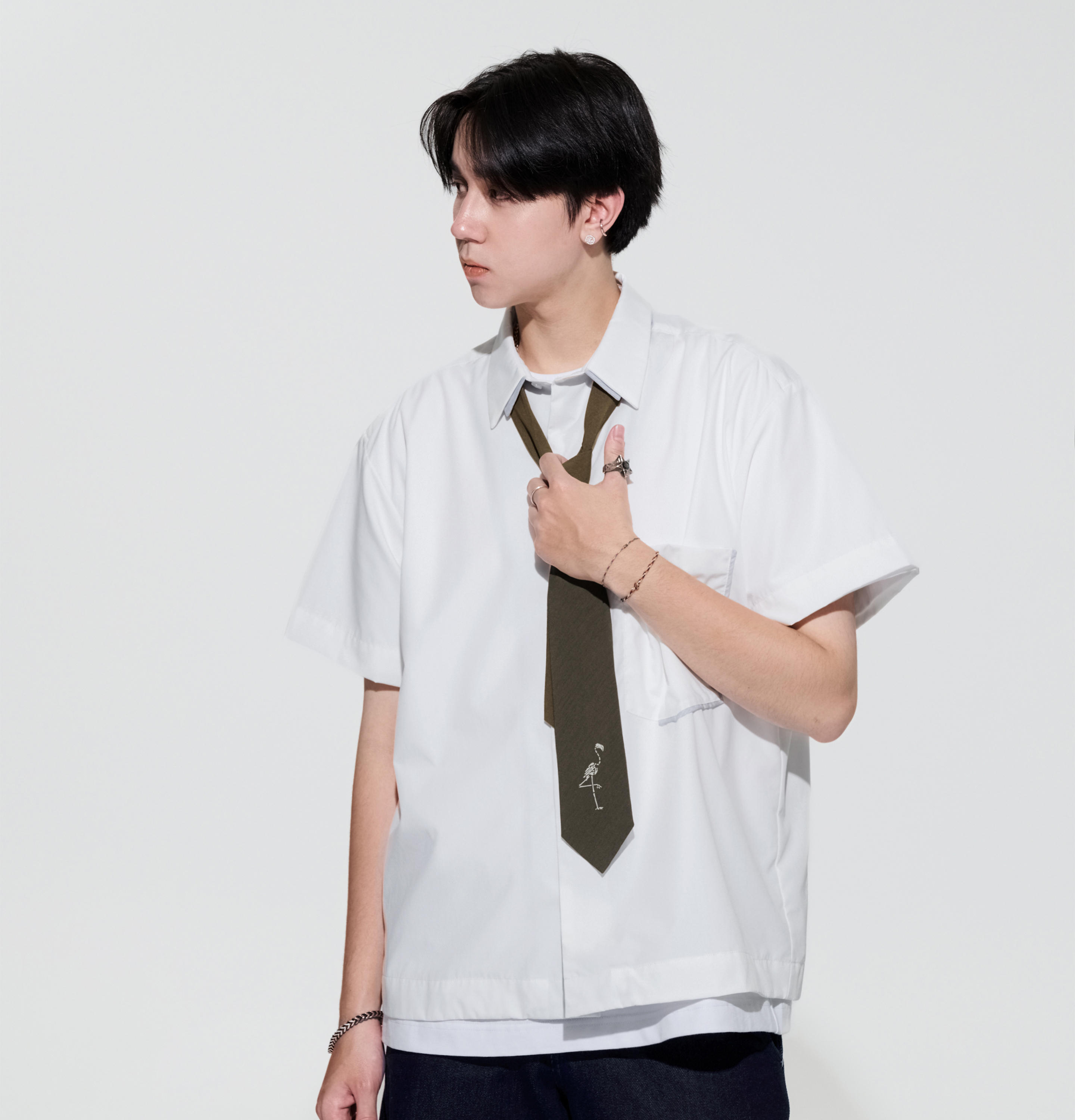 MELSIGN - Work Mode Shirt - White