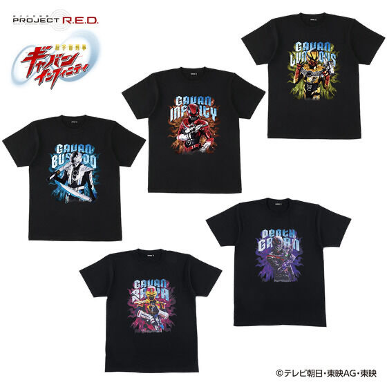 251341 Pbandai 預訂 2026/7月 超宇宙刑事ギャバン インフィニティ ギャバいメタルヒーロー柄 Tシャツ (全5種)