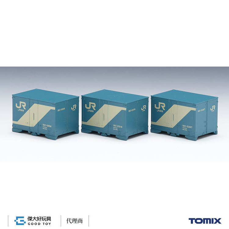 TOMIX 3196 貨櫃 JR 18C形 (3入)