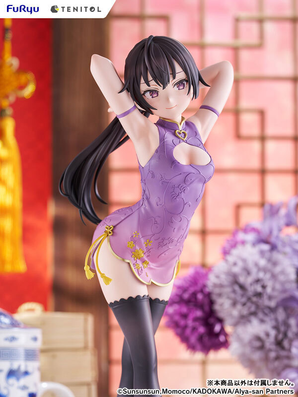 預訂12月 FURYU  周防有希 旗袍版   TENITOL TALL Alya Sometimes Hides Her Feelings in Russian Yuki Suo Chinese Dress ver. Complete Figure Pre-order