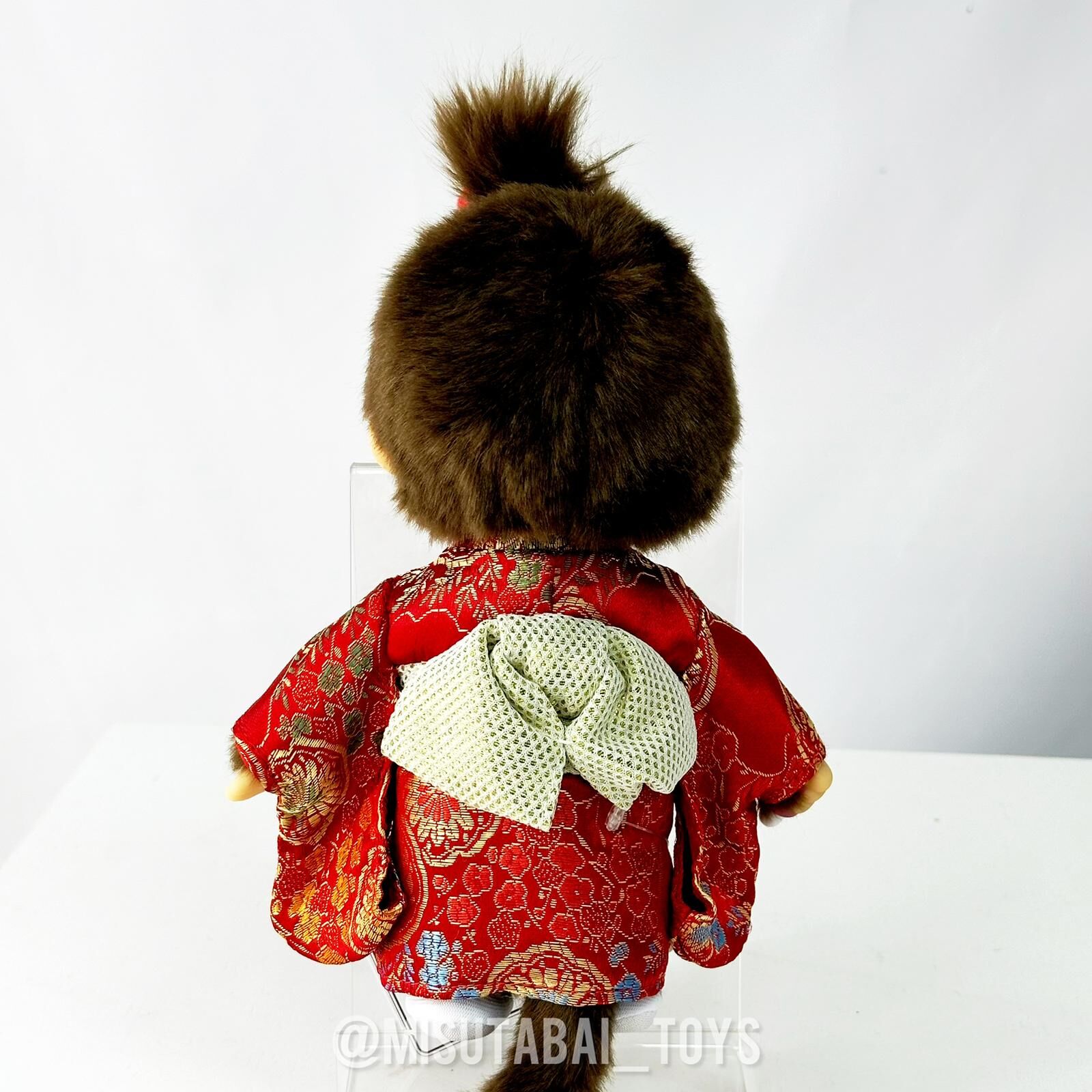 Monchhichi Red Kimono Plush Doll (Girl)