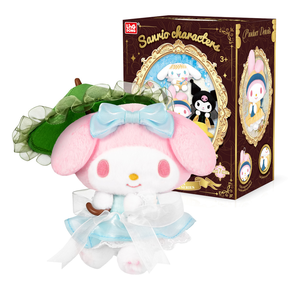 Sanrio 三麗鷗絨毛-名畫系列 隨機一入