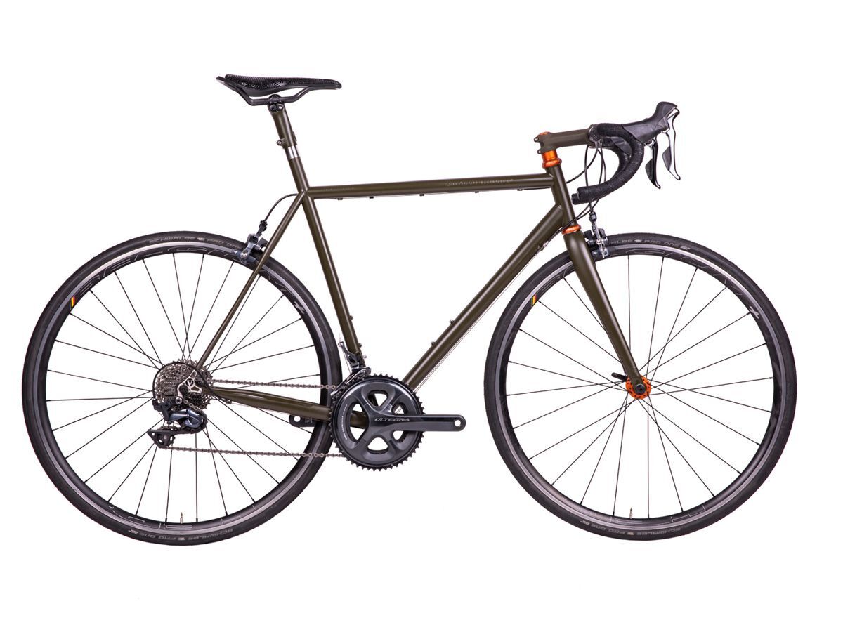 Speedvagen Ready Made 經典鋼管車框煞版 軍墨綠／56cm
