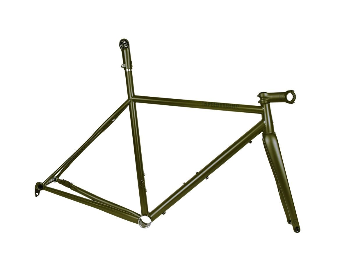 Speedvagen Ready Made Disc OG 碟煞公路車車架組 軍墨綠