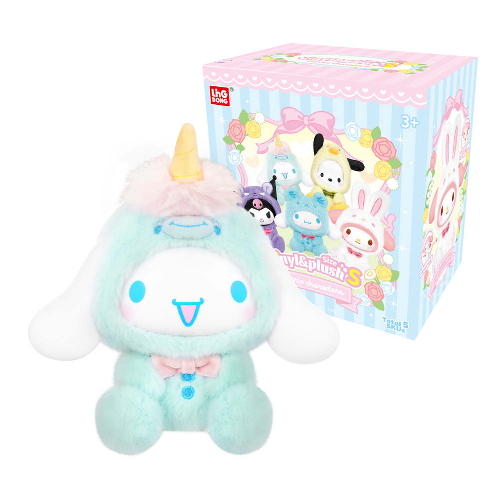 Sanrio 三麗鷗絨毛-搪小偶S 隨機一入