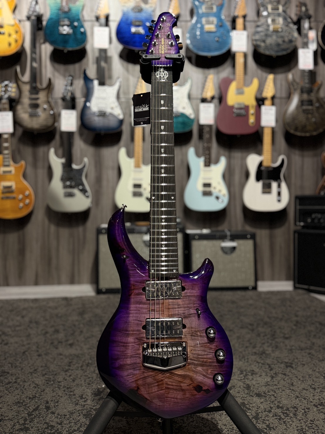 Musicman BFR MAJESTY 7 FMMHN/EB HW/C - WOLFSBANE MAPLE BURL 七弦 電吉他 【宛伶樂器】