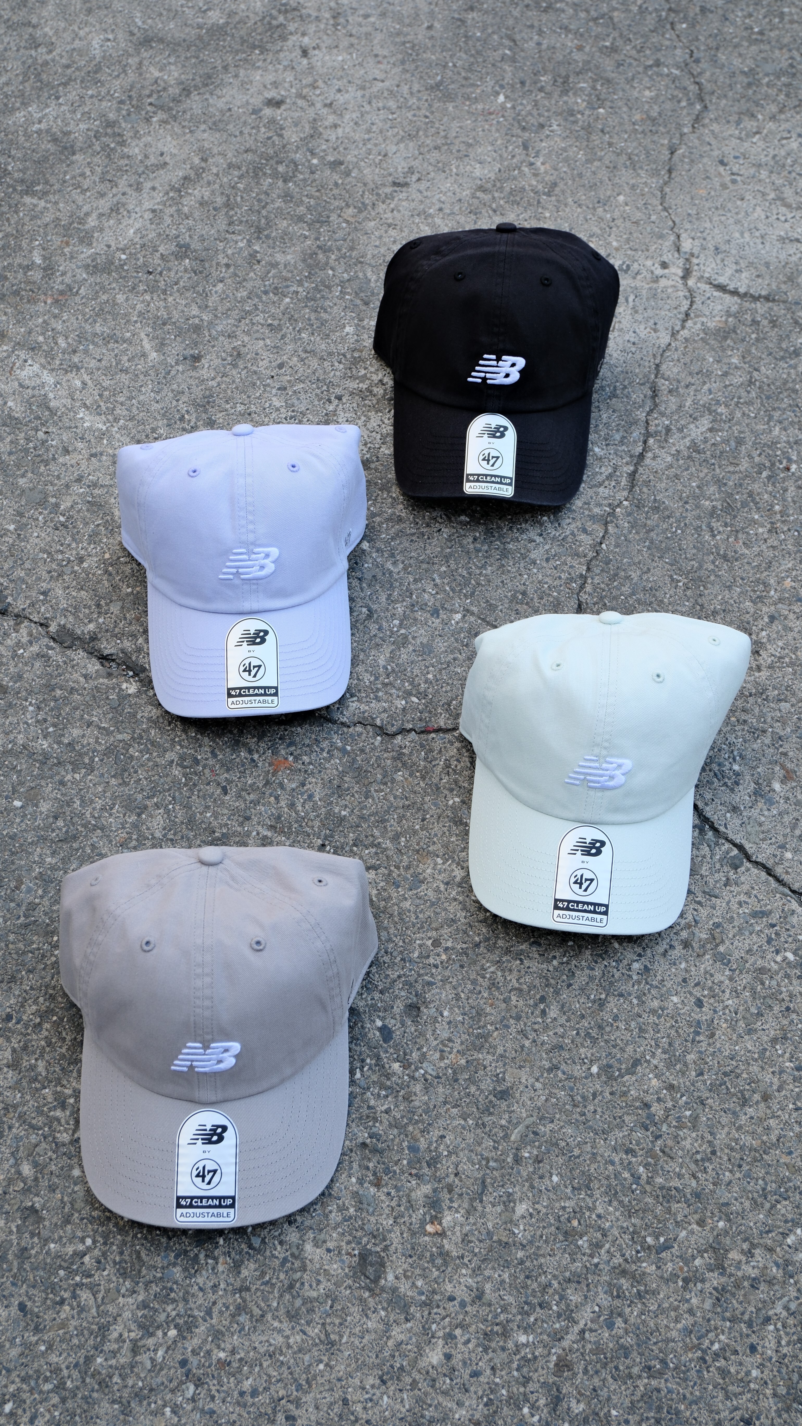 New Balance U NB by '47 Clean Up 老帽 黑 LAH00151BK / 湖水綠 LAH00151COJ / 灰 LAH00151TAG / 紫 LAH00151DYK