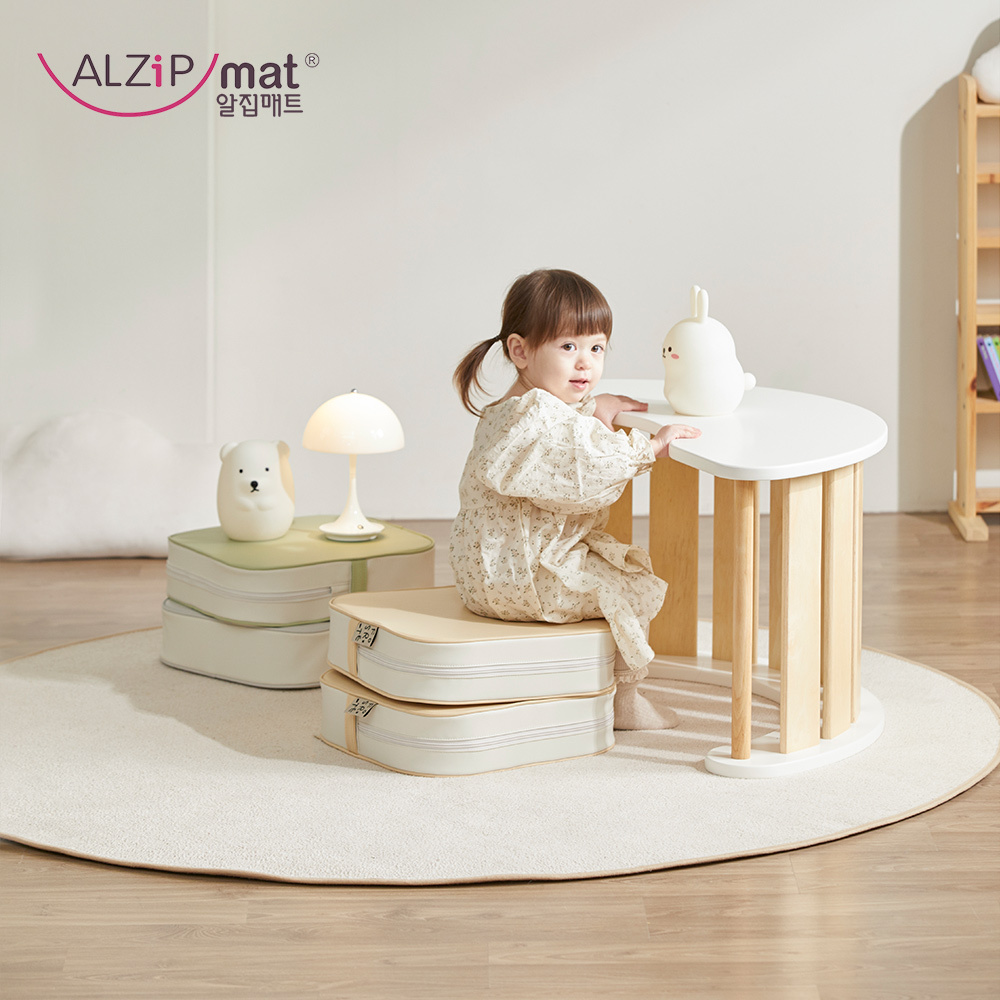 【 ALZiPmat 】韓國森林系 兒童增高坐墊 - 三色
