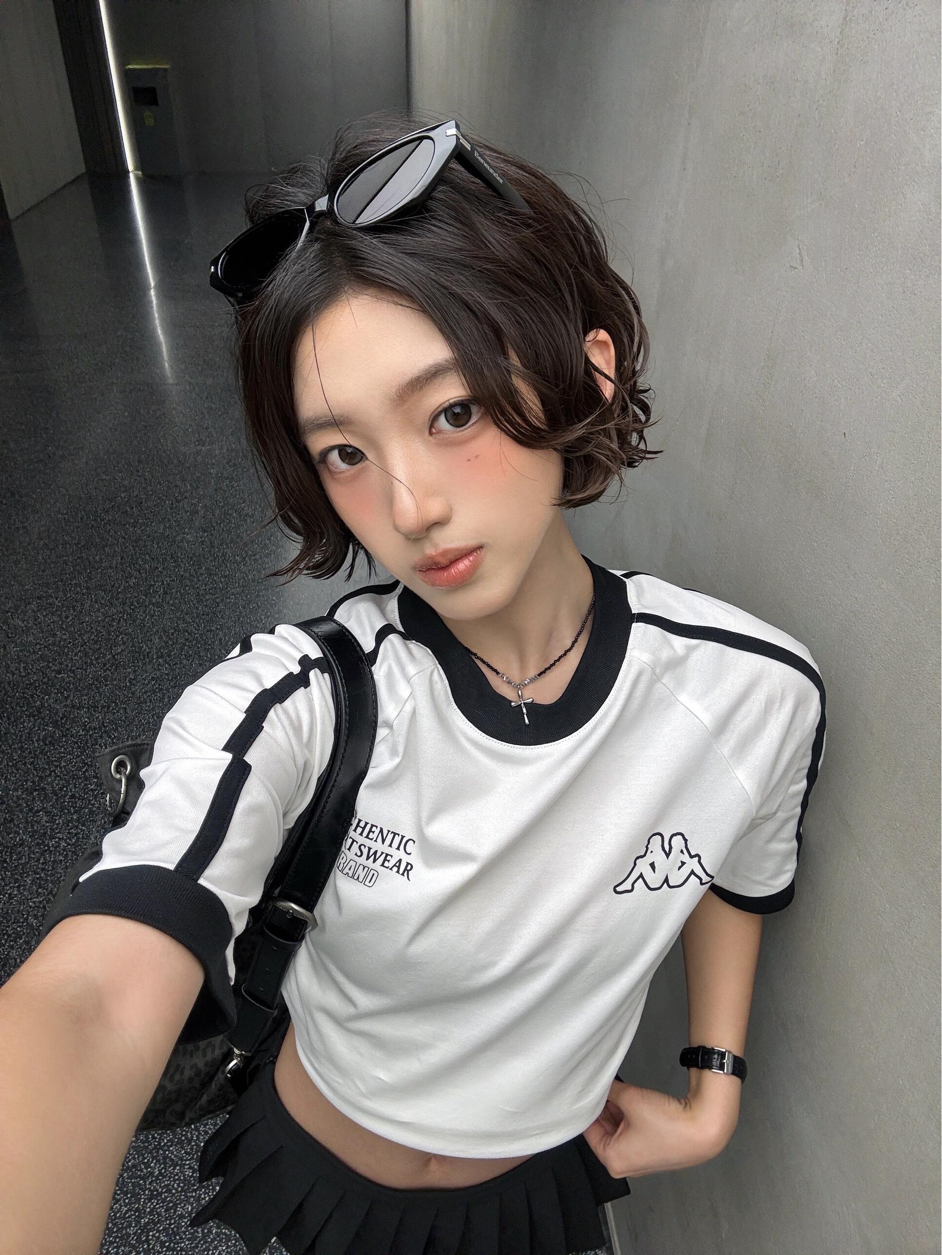 【預購】Kappa 1916系列 經典 撞色拼接 滾邊流線 短袖 T恤