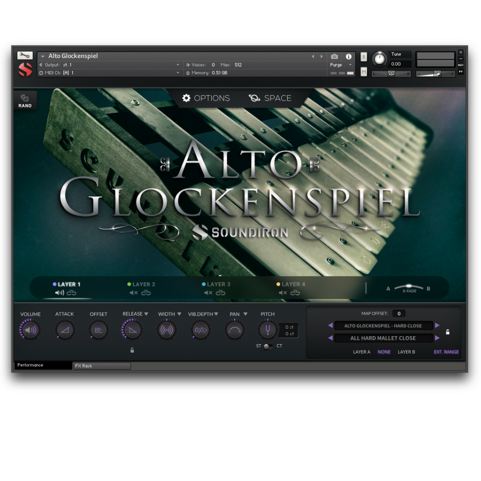 SOUNDIRON Alto Glockenspiel｜中音鐵琴音源