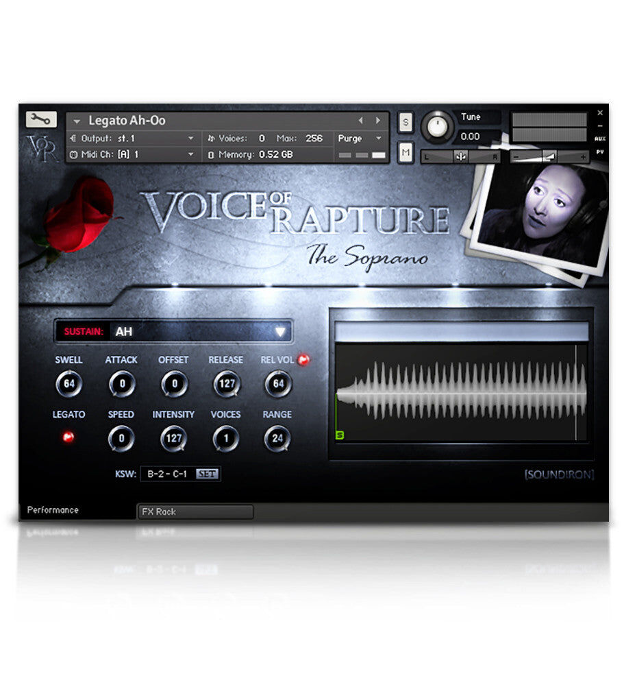 SOUNDIRON Voice of Rapture: The Soprano｜人聲音源庫