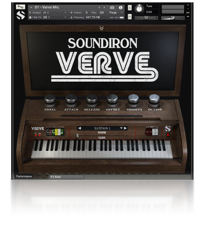 SOUNDIRON Verve｜毛氈鋼琴音源