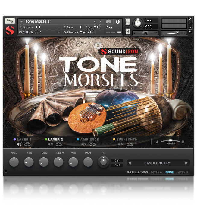 SOUNDIRON Tone Morsels｜虛擬樂器音色庫