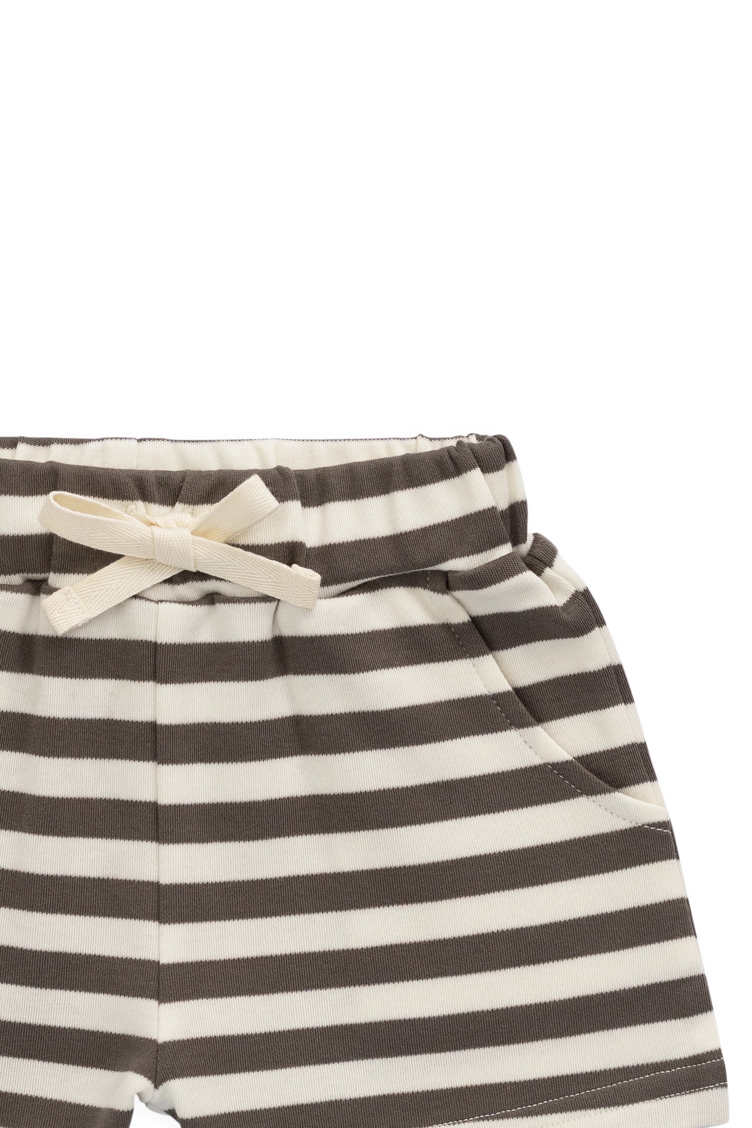 【預購】JAMIE KAY -Pima Cotton Wesley Short - Essential Stripe Raku（Cloud）