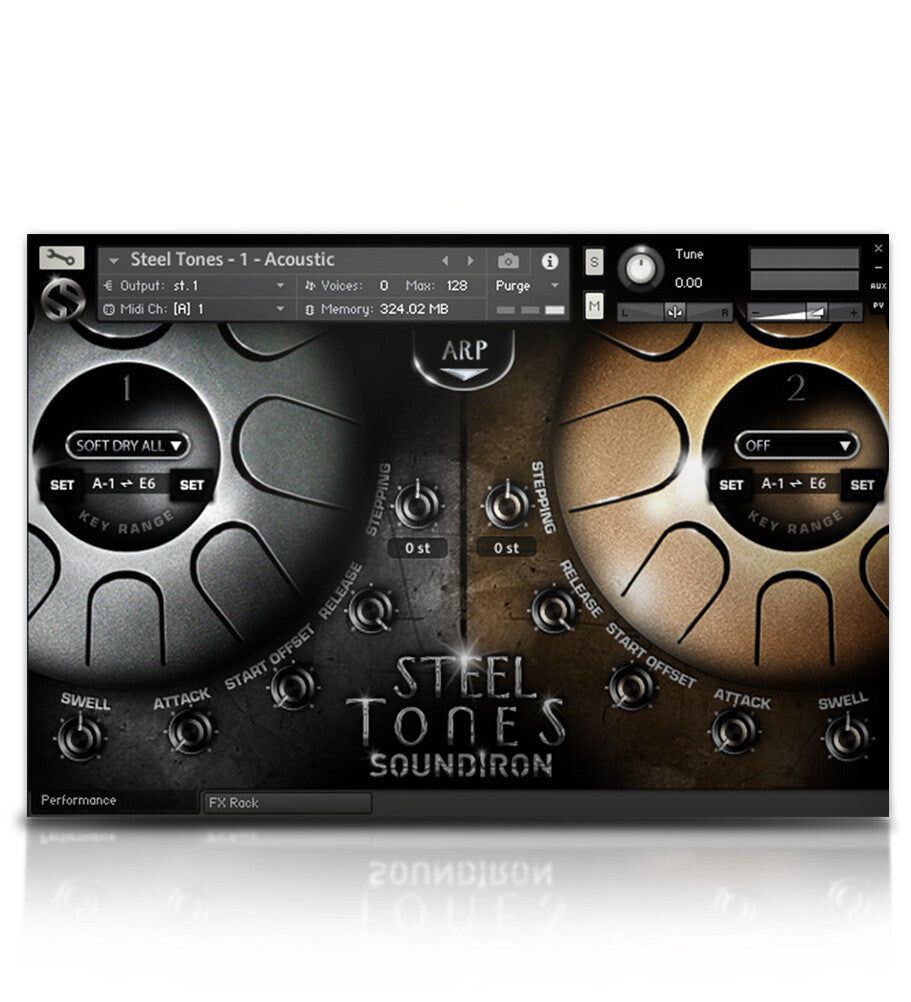 SOUNDIRON Steel Tones｜虛擬樂器音源