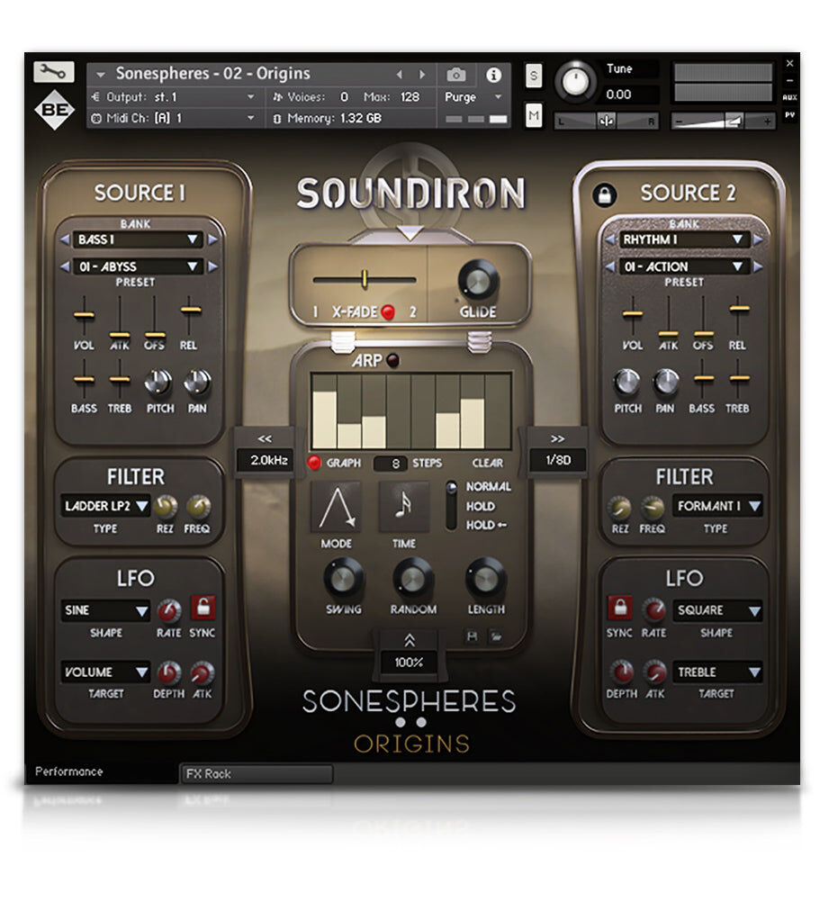 SOUNDIRON Sonespheres 2 - Origins｜虛擬樂器音色庫