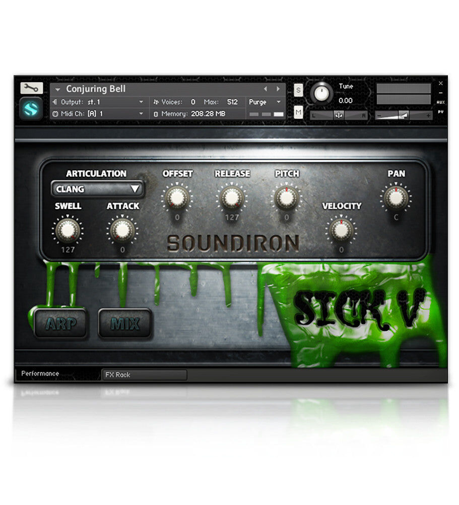 SOUNDIRON Sick 5｜Kontakt 音源庫