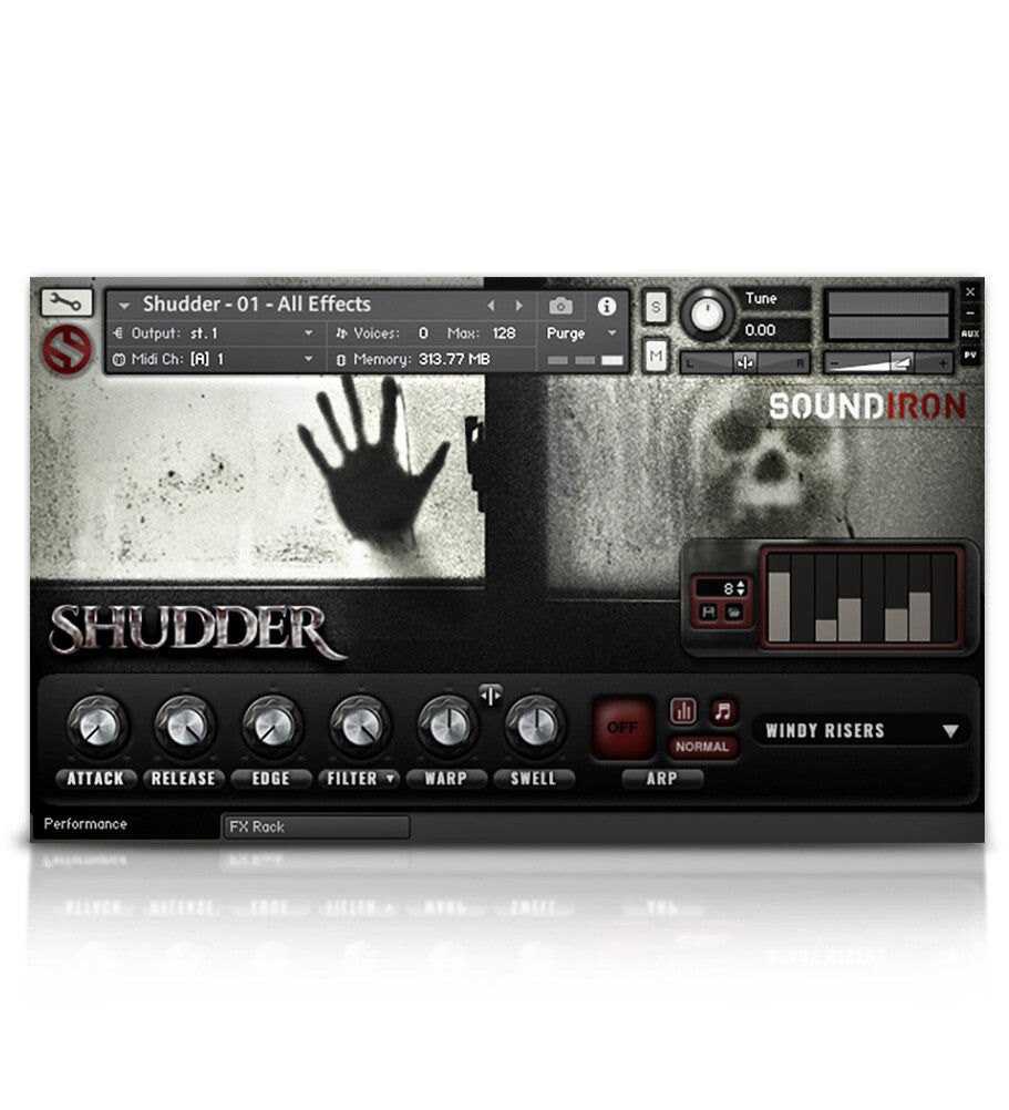 SOUNDIRON Shudder｜故障打擊樂音源庫