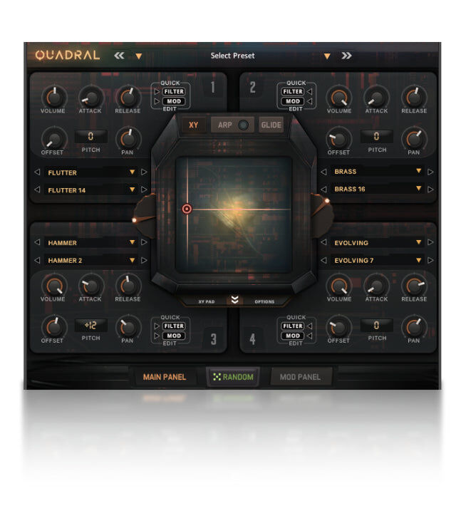 SOUNDIRON Quadral｜氛圍合成器