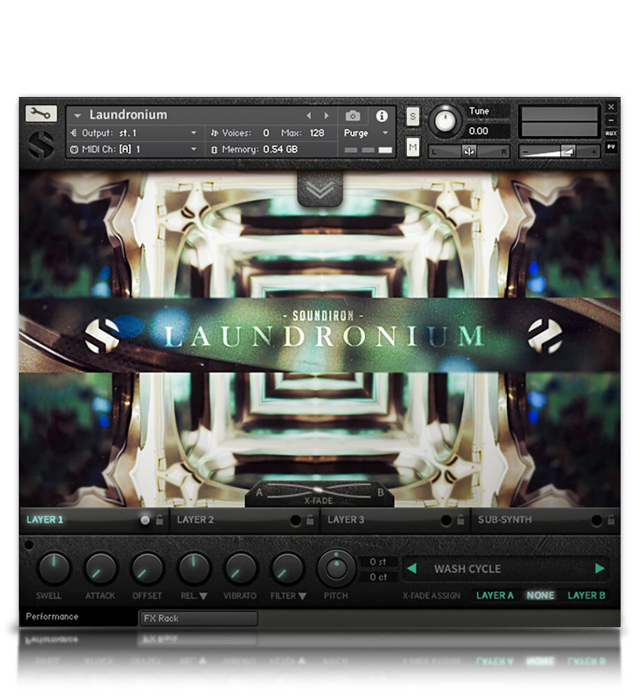 SOUNDIRON Laundronium｜聲音設計音色庫