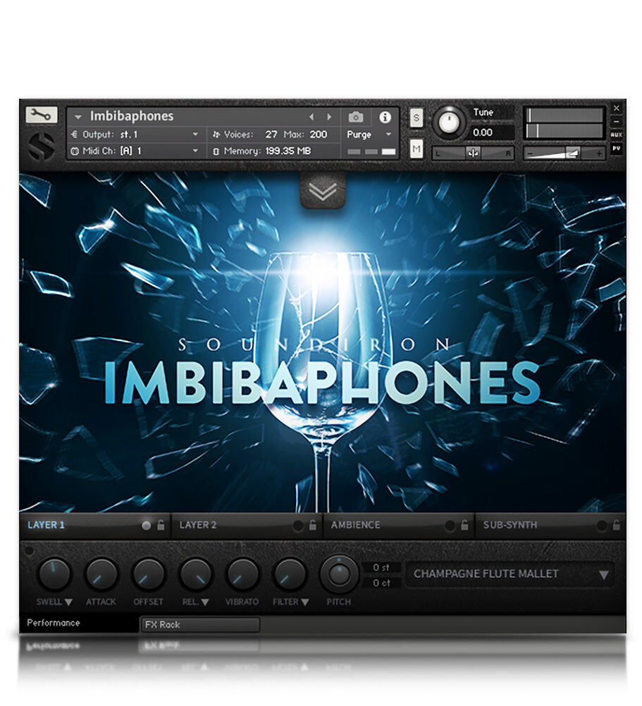 SOUNDIRON Imbibaphones｜打擊樂音色庫