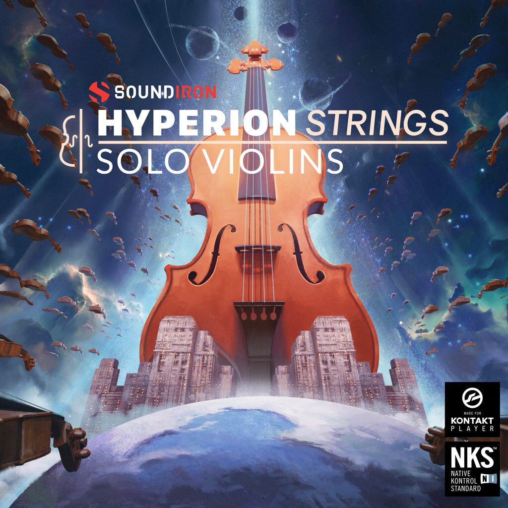 SOUNDIRON Hyperion Strings Solo Violins｜獨奏小提琴音源