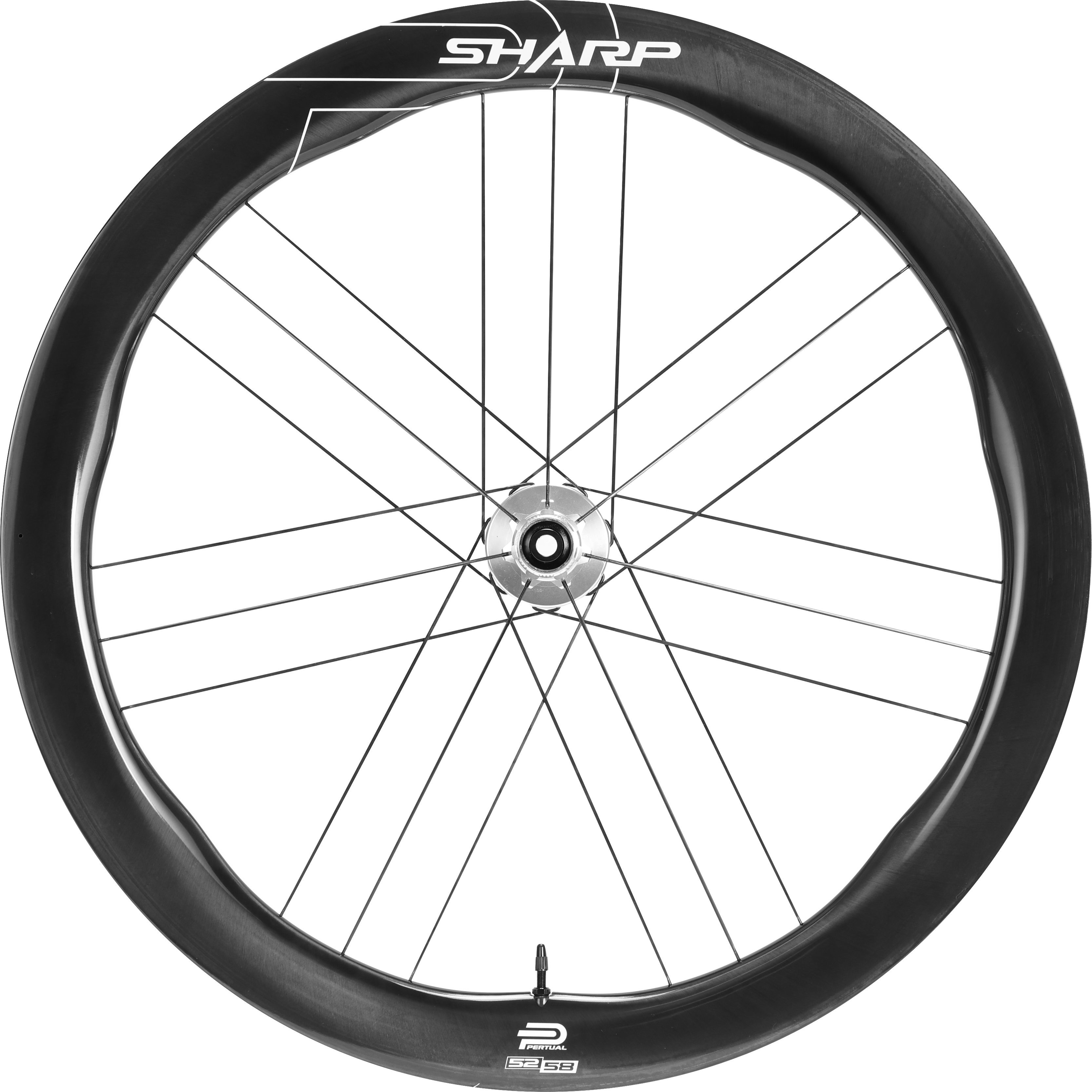 Pertual Sharp 52/58 Carbon Spoke 公路車輪組
