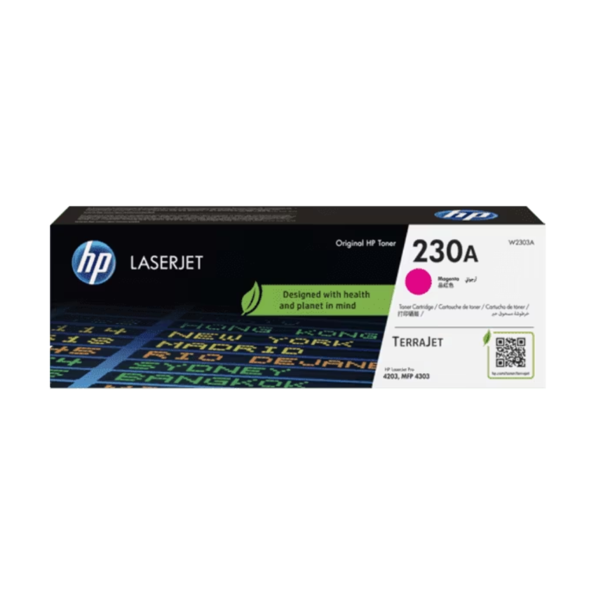 HP 230A 洋紅原裝 LaserJet 碳粉盒 (W2303A)