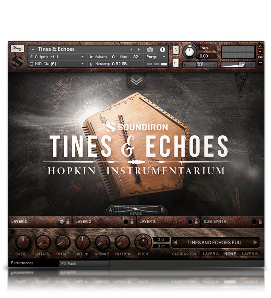 SOUNDIRON Hopkin Instrumentarium: Tines & Echoes｜取樣音源