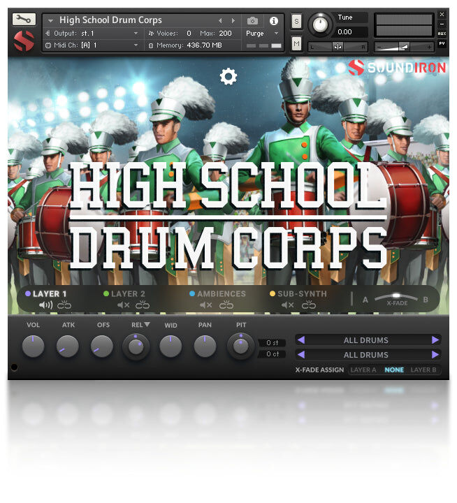 SOUNDIRON High School Drum Corps｜鼓樂隊音源