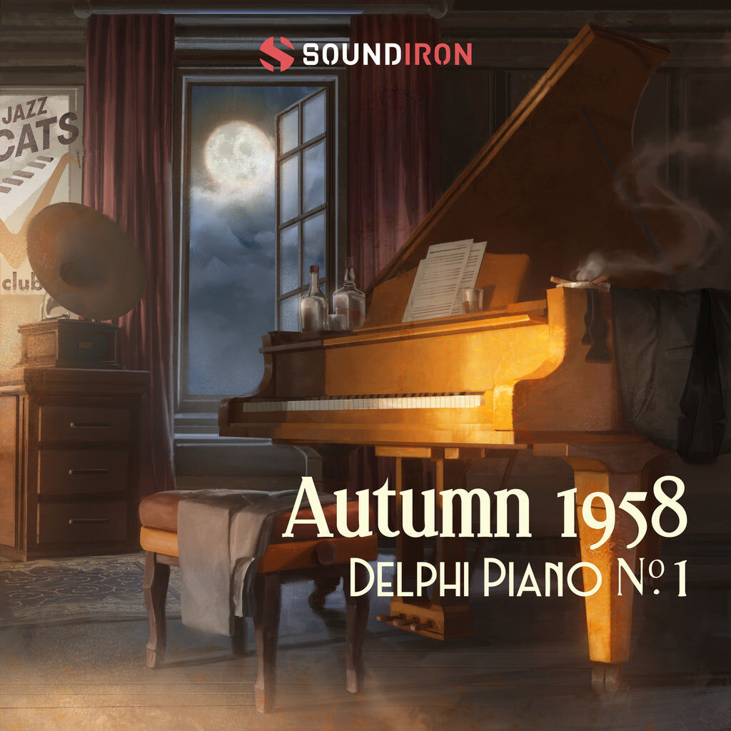 SOUNDIRON Delphi Piano #1: Autumn 1958｜鋼琴音源