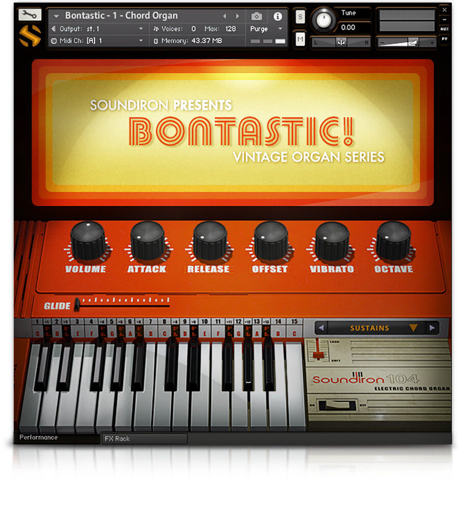 SOUNDIRON Bontastic!｜電子風琴音色庫