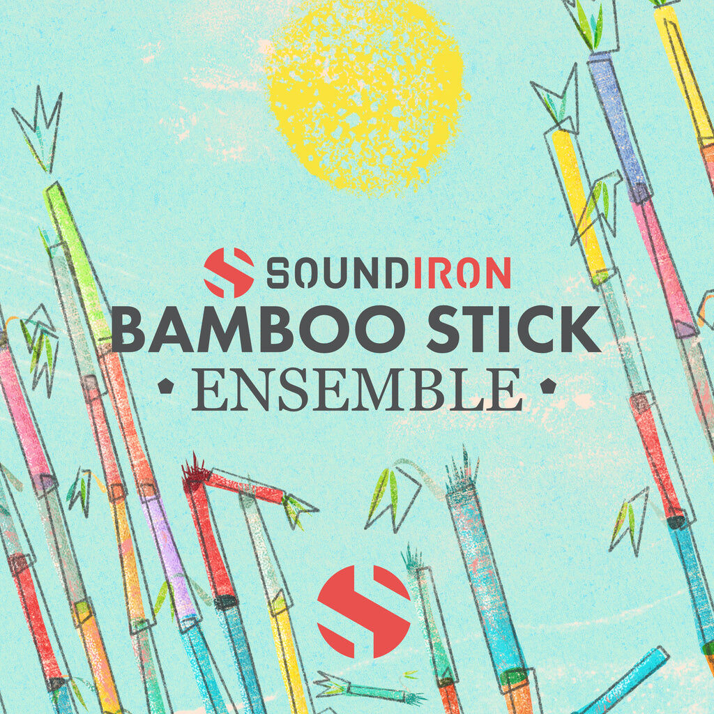 SOUNDIRON Bamboo Stick Ensemble｜打擊樂音源