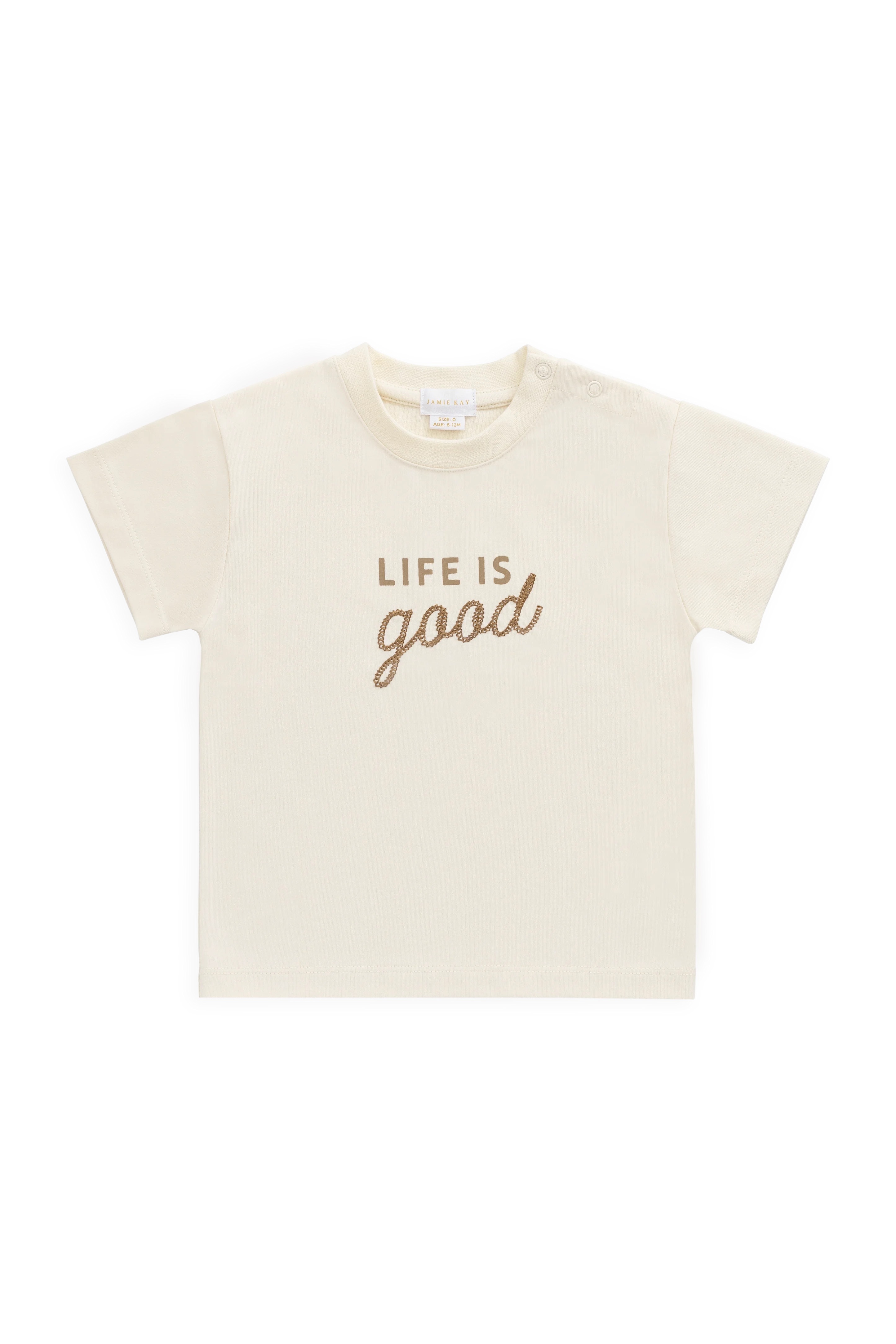 【預購】JAMIE KAY -Organic Cotton Bjorn Tee（Cloud Life is Good）