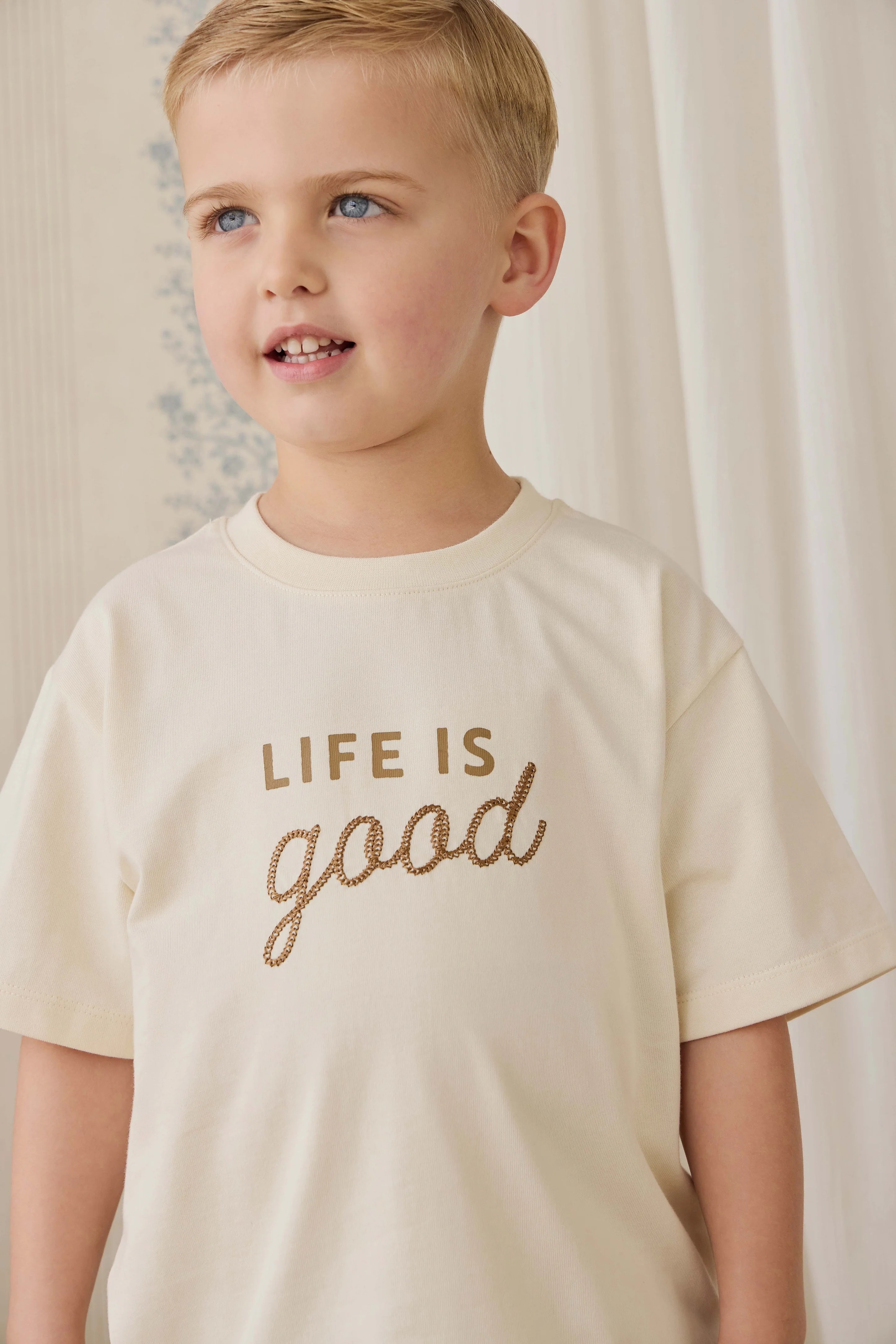 【預購】JAMIE KAY -Organic Cotton Bjorn Tee（Cloud Life is Good）