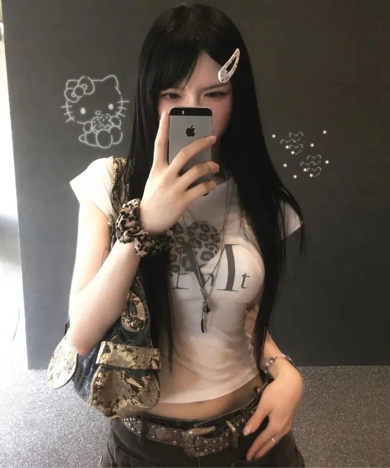 MUCENT 豹紋愛心短袖 男女共用
