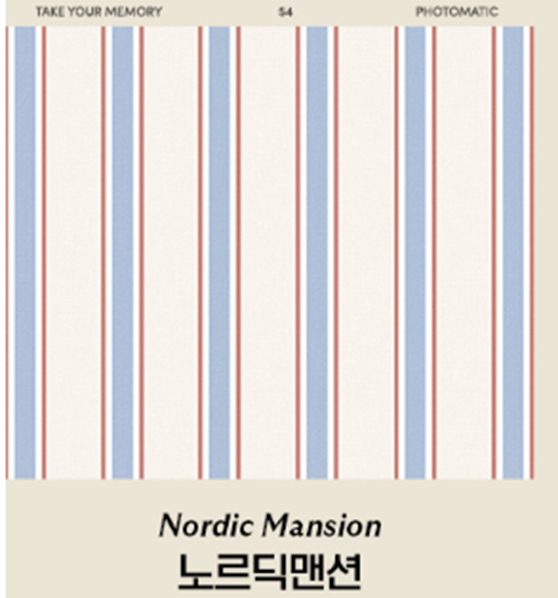 AD005 Maatila- Vintage Mansion 高密度純棉 -5度 天然冷感被 Nordic Mansion 白藍北歐風